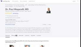 
							         Dr. Paul Magarelli, MD - Healthgrades								  
							    