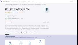 
							         Dr. Paul Trautmann, MD - Reviews - San Antonio, TX - Healthgrades								  
							    