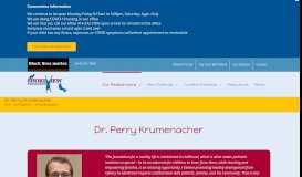 
							         Dr. Perry Krumenacher - Shoreview Pediatrics								  
							    