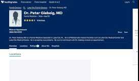 
							         Dr. Peter Giebeig Jr, MD - Book an Appointment - Lake City, FL								  
							    