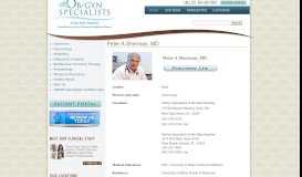 
							         Dr. Peter Sherman | Gynecologist - OBGYN Specialists of the Palm ...								  
							    