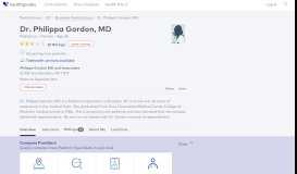 
							         Dr. Philippa Gordon, MD - Reviews - Brooklyn, NY - Healthgrades								  
							    
