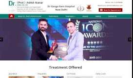 
							         Dr. (Prof.) Ashish Kumar, Sir Ganga Ram Hospital's best Liver ...								  
							    