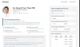 
							         Dr. Quynh Ton-That, MD, Addison, TX (75001) Internist Reviews Details								  
							    