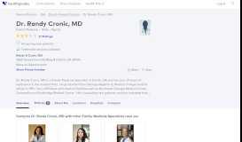 
							         Dr. Randy Cronic, MD - Reviews - Duluth, GA - Healthgrades								  
							    