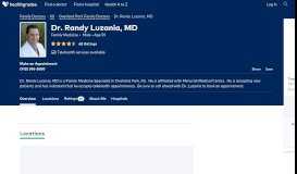 
							         Dr. Randy Luzania, MD - Book an Appointment - Overland Park, KS								  
							    