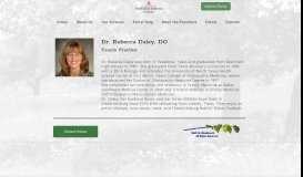 
							         Dr. Rebecca Daley - Fredericksburg Clinic								  
							    