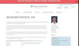 
							         Dr. Richard Feeney, DO - New Hampshire - Core Physicians								  
							    