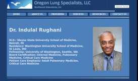
							         Dr. Rimal - Oregon Lung Specialists								  
							    