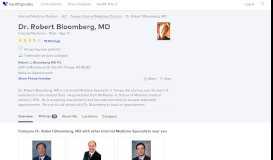 
							         Dr. Robert Bloomberg, MD - Reviews - Tempe, AZ - Healthgrades								  
							    