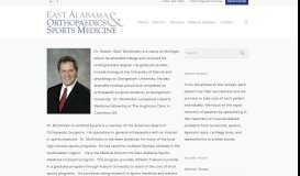 
							         Dr. Robert “Bob” McAlindon – East Alabama Orthopedics & Sports ...								  
							    