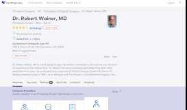 
							         Dr. Robert Wainer, MD - Reviews - Greensboro, NC - Healthgrades								  
							    