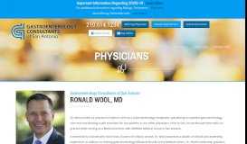 
							         Dr. Ronald Wool, Gastroenterology Hospitalist | San Antonio								  
							    