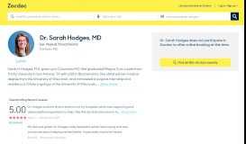 
							         Dr. Sarah Hodges, MD | NCEENT, Durham, NC (27713) Reviews Details								  
							    