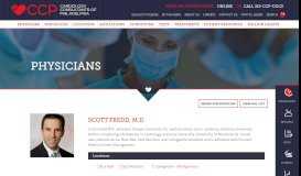 
							         Dr. Scott Fredd | Cardiology Consultants Of Philadelphia								  
							    