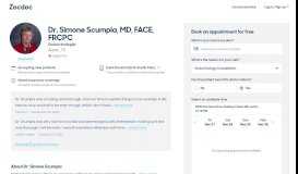 
							         Dr. Simone Scumpia, MD, FACE, FRCPC, Austin, TX (78758) Reviews								  
							    