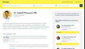 
							         Dr. Sohail Moussavi, MD, Woodbridge, VA (22192) Primary Care Doctor								  
							    