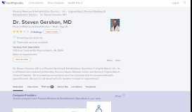 
							         Dr. Steven Gershon, MD - Reviews - Virginia Beach, VA - Healthgrades								  
							    