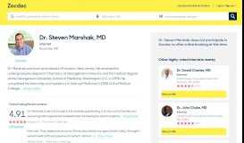 
							         Dr. Steven Marshak, MD | Marshak Medical Group, Rockville, MD ...								  
							    