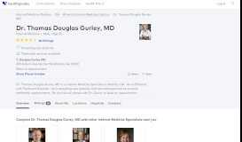 
							         Dr. TDouglas Gurley Jr, MD - Reviews - Atlanta, GA - Healthgrades								  
							    
