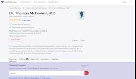 
							         Dr. Thomas McGowan, MD - Reviews - Libertyville, IL - Healthgrades								  
							    