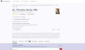 
							         Dr. Timothy Hardy, MD - Reviews - Virginia Beach, VA - Healthgrades								  
							    