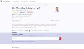 
							         Dr. Timothy Johnston, MD - Book an Appointment - Merced, CA								  
							    