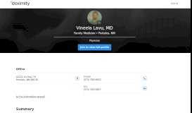 
							         Dr. Vineela Lavu, MD – Portales, NM | Family Medicine - Doximity								  
							    