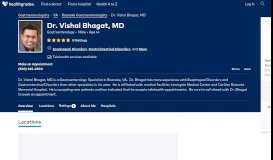 
							         Dr. Vishal Bhagat, MD - Book an Appointment - Roanoke, VA								  
							    