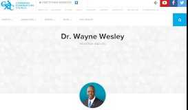 
							         Dr. Wayne Wesley | Who We Are - Caribbean Examinations Council								  
							    