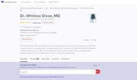 
							         Dr. Whitney Dixon, MD - Reviews - Chico, CA - Healthgrades								  
							    