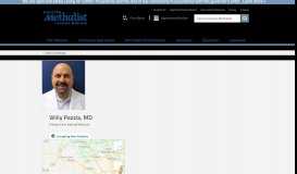 
							         Dr. Willy Pezzia | Houston Methodist								  
							    