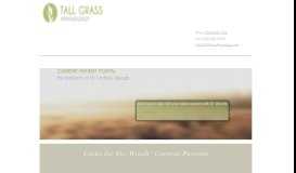 
							         Dr. Woods Current Patient Portal - Tall Grass Psychology								  
							    