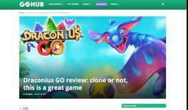 
							         Draconius GO review: clone or not, this is a great game | Pokemon GO ...								  
							    