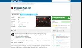
							         Dragon Center - Download								  
							    