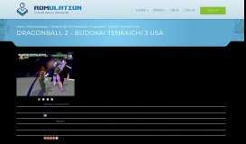 
							         Dragonball Z - Budokai Tenkaichi 3 (USA) Nintendo Wii ISO ...								  
							    