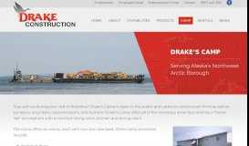 
							         Drake's Camp – Drake Construction								  
							    