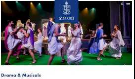 
							         Drama & Musicals | St Kevin's College								  
							    