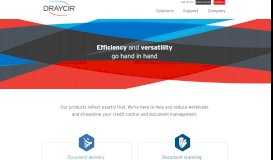 
							         Draycir - Home page								  
							    