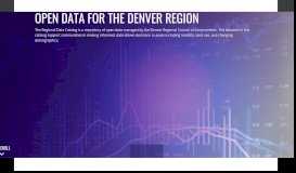 
							         DRCOG Regional Data Catalog								  
							    