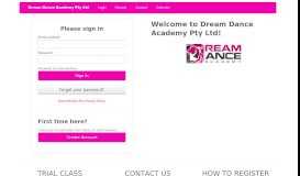 
							         Dream Dance Academy Pty Ltd - Dance Studio Pro								  
							    