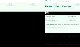 
							         DreamHost - Expert and User DreamHost Reviews, 2019, Based on ...								  
							    
