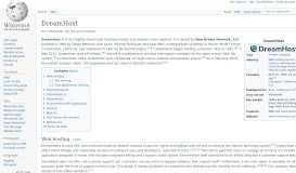 
							         DreamHost - Wikipedia								  
							    