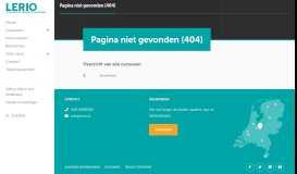 
							         Drenthe College tevreden gebruiker van Office 365 › Lerio								  
							    