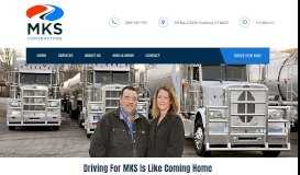 
							         Drive For MKS | MKS Contractors | Utah								  
							    