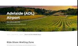 
							         Drive to and from Adelaide Airport | Ola Driver Guide								  
							    