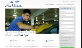 
							         Drive with ParkOps | A Great Career Starts Here								  
							    