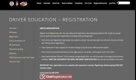 
							         Driver Education - Registration | Niagara Region Porsche ...								  
							    