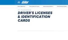 
							         Driver License - DMV - CA.gov								  
							    