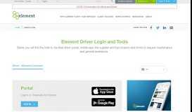 
							         Driver Login - Element Fleet - Element Fleet Management								  
							    
